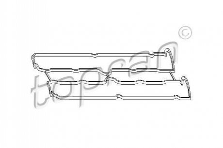 206133 TOPRAN / HANS PRIES Прокладка
