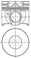 87-140800-00 NURAL Поршень в комплекті на 1 циліндр, STD