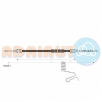 13.0208.1 ADRIAUTO Трос ручного гальма