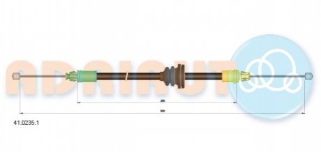 41.0235.1 ADRIAUTO Трос ручного гальма