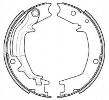 4235.00 REMSA Тормозные колодки барабанные