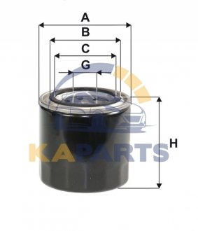 WL7512 WIX FILTERS Фільтр масляний