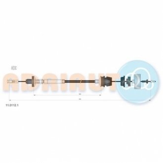 11.0112.1 ADRIAUTO Трос зчеплення