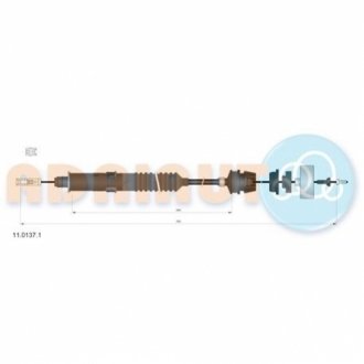 11.0137.1 ADRIAUTO Тросик сцепления Adriauto