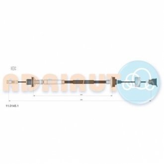 11.0145.1 ADRIAUTO Трос зчеплення