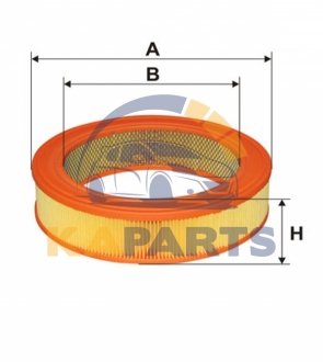 WA6494 WIX FILTERS Фильтр воздушный (AR 329)