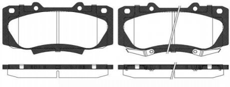 Колодки гальмівні дискові 1468.02