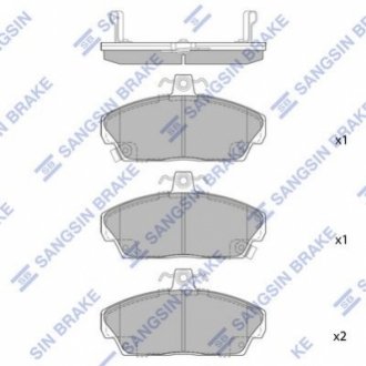 SP1571 Hi-Q (SANGSIN) Тормозные колодки