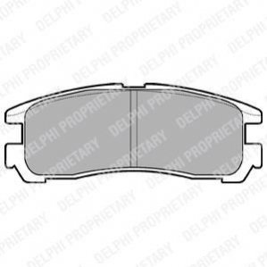LP955 Delphi Тормозные колодки