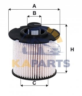 WF8491 WIX FILTERS Фільтр паливний