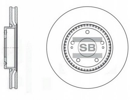 Тормозной диск SD1005