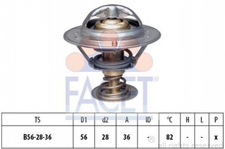 7.8222S FACET Термостат