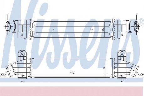 96702 NISSENS Радиатор