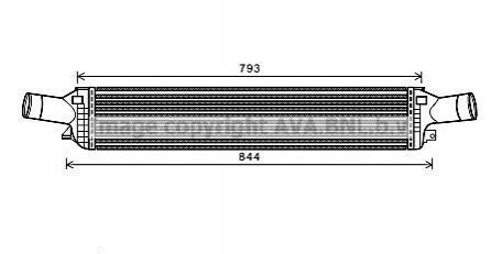 AIA4319 AVA COOLING Охолоджувач наддувального повітря