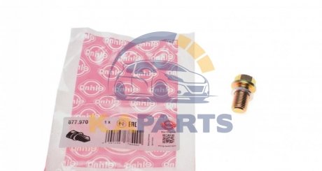 877.970 ELRING Пробка поддона с шайбой Hyundai Accent/Elantra/Santa Fe / Kia Ceed/Cerato/Rio