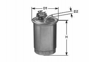 DN829 CLEAN FILTERS Фільтр паливний LT2.4D/T3 88>/T4 90>/Golf II87>/Golf III/Passat B3/B4/Sharan