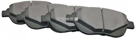 Тормозные колодки перед. Berlingo/Partner 01-/Doblo 03- (137x57.3x19) 4163601810