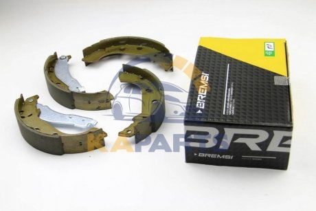 GF0107 BREMSI Гальмівні колодки зад. Xsara 97-05/Peugeot 306 93-2 (Bendix) (229х42)