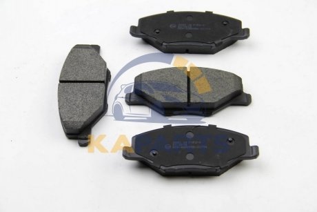 BP3591 BREMSI Гальмівні колодки перед. Skoda Fabia II-III 11- /VW Polo 10- (TRW)