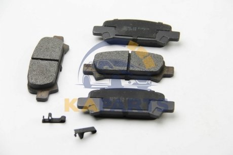 BP3056 BREMSI Тормозные колодки зад. Subaru Impreza 94-/Forester 97-08 (akebono)