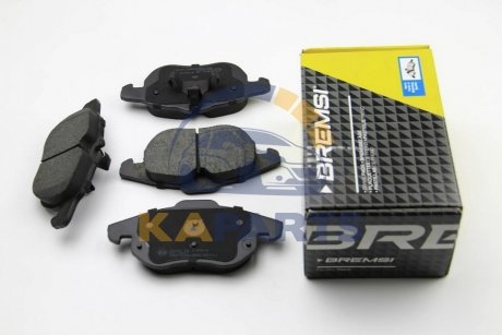 BP3402 BREMSI Гальмівні колодки перед. Fiat Croma 05-/Opel Astra H 05-10 (ATE)