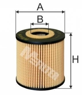 TE 4012 M-FILTER Фільтр масляний Volvo S40/V40 95-04/S60 01-10/S/C/V70 97- (бензин)