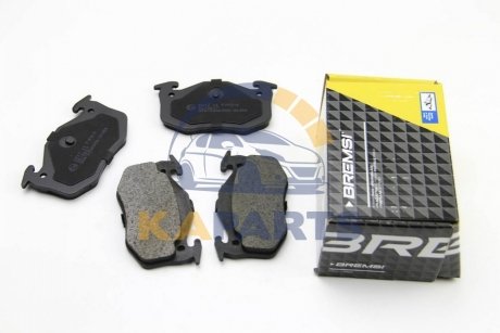 BP2217 BREMSI Тормозные колодки зад. Peugeot 206 99-/Renault Megane I 96-03