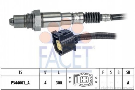 10.8202 FACET Лямбда-зонд Mercedes Benz W203/204/211/212 M156/272/273 05->