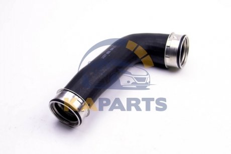 09410 Metalcaucho Патрубок інтеркулера Caddy 1.9TDI (77kw/BJB) 04- Л. (нижній)