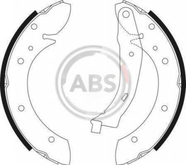 9028 A.B.S. Колодки тормозные задн. 405/Berlingo/Partner/Xsara (96-21)