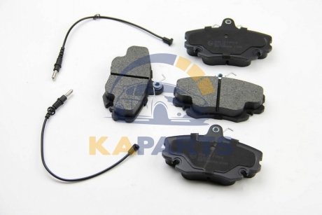 BP2590 BREMSI Тормозные колодки перед. Logan 05-/Megane 96-03/Clio 91-05