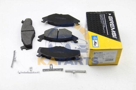 BP2261 BREMSI Тормозные колодки перед. Golf II/III/Jetta I/II/Passat -97