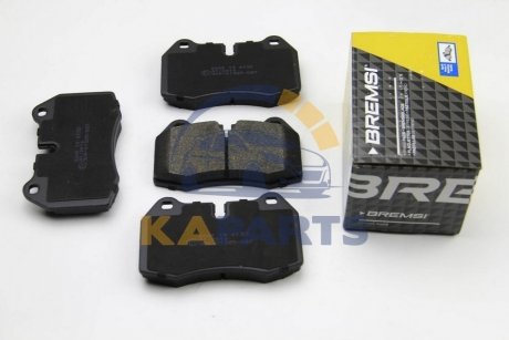 BP2660 BREMSI Гальмівні колодки перед. BMW 5(E39)/7(E38) 96-04 (brembo)