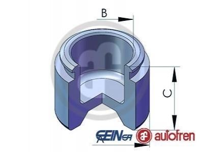 D025345 AUTOFREN Елементи гальмівного супорта