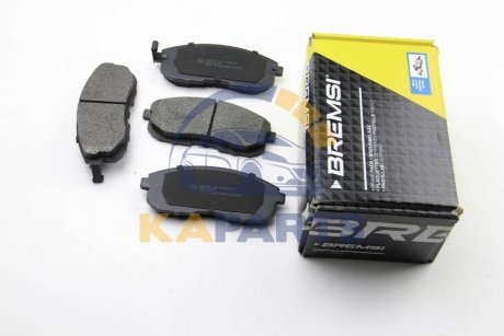 BP2569 BREMSI Гальмівні колодки перед. Nissan Maxima 88-00 (sumitomo)