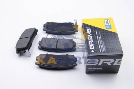 BP3304 BREMSI Гальмівні колодки зад. Chevrolet Captiva 06- (akebono)