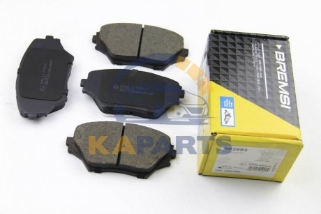 BP2993 BREMSI Гальмівні колодки перед. Toyota RAV4 94-05 (sumitomo)