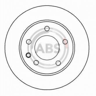 15819 A.B.S. Гальмівний диск пер. Vectra/Omega/Omega/Carlton 86-05