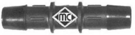00045 Metalcaucho Універсальний з\'єднувач шлангів 13mmx13mm (прямий)