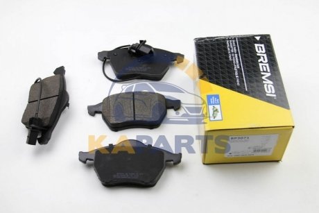 BP3071 BREMSI Тормозные колодки перед. Passat B5/Audi A4/A6 00-05