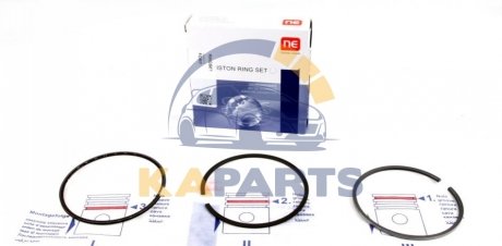 120 021 0051 00 NPR Кольца поршневые Ford Transit 2.0 DI/TDCi 00- (STD)