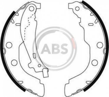 8985 A.B.S. Гальмівні колодки зад. Peugeot 406 95-04 (Bendix)