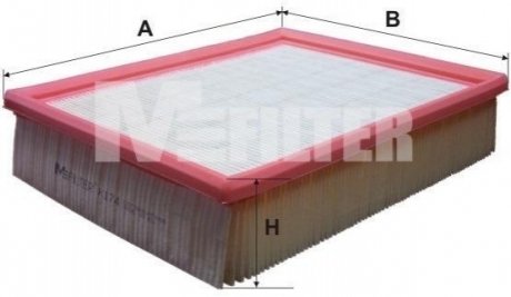 K 174 M-FILTER Фільтр повітря
