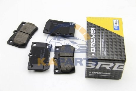 BP3420 BREMSI Тормозные колодки зад. Lexus GS 05-/IS 05- (NBK)