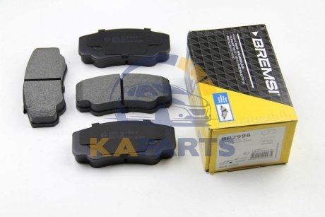 BP2996 BREMSI Тормозные колодки зад. Jumper/Ducato/Boxer 02-06