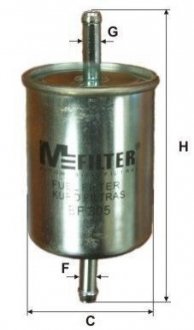 BF 305 M-FILTER Фильтр топливный Caddy II 1.4/1.6i /Citroen/Opel