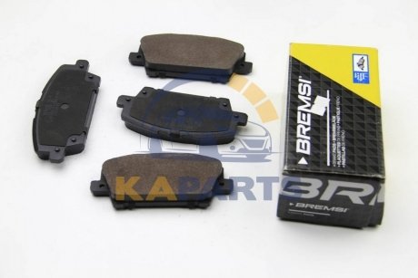 BP3245 BREMSI Гальмівні колодки перед. Honda Civic 05- (TRW)