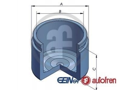 D025421 AUTOFREN Поршенек суппорта Mazda 6 02-07 1.8 57*45,55mm