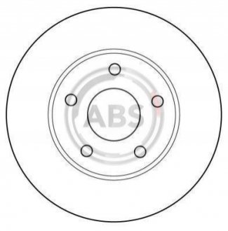 15788 A.B.S. Гальмівний диск перед. Scorpio I 85-94 (260x24)