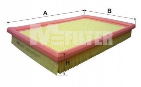 K 375 M-FILTER Фільтр повітряний Fiesta 95-02/Mazda 626 87-92